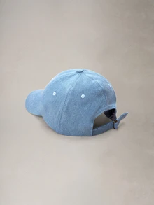 Hatastic قبعة بيسبول مطرزة بشعار نيويورك 1 قطعة - للجنسين، قابلة للتعديل وقابلة للتنفس، قبعة ستايل شارع نيويورك ريترو للهالوين - أزرق فاتح اللون - مشاهدة 3