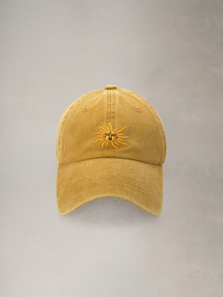 Hatastic 1pc/2pcs Embroidered Sun All-Season Outdoor Baseball Cap Vintage Retro Washed Unisex Trucker Hat Breathable Halloween - Yellow - View 1