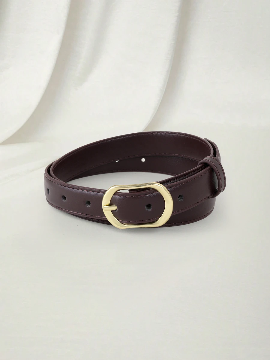 Clariva 1pc Women's Braided Belt, New Retro Style Waist Rope, Decorative Belt For Dress, Suitable For Daily Wear - A - View 1
