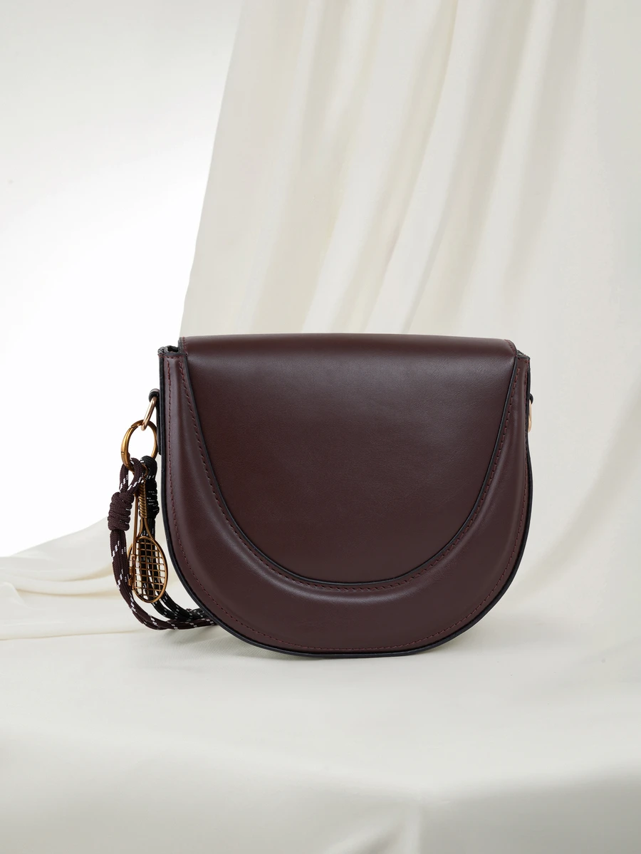 Clariva 2026 New Women's Shoulder Bag And Crossbody Bag, Minimalist Design, Solid Color High-Quality Material, Detachable Adjustable Strap - Multicolor - View 1