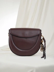 Clariva 2026 New Women's Shoulder Bag And Crossbody Bag, Minimalist Design, Solid Color High-Quality Material, Detachable Adjustable Strap - Multicolor - View 3