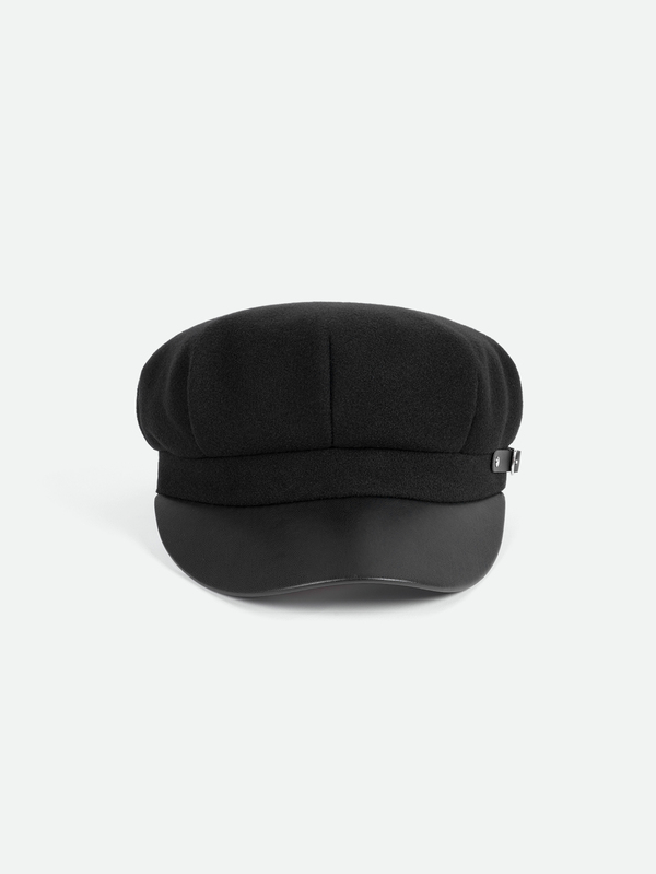 CHICVUE 1pc Women Buckle Decor Baker Boy Cap