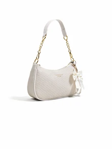 Trivaya New Fashion Classic Women's Shoulder Bag, Made Of Multi-Functional Waterproof PU Material - Beige - View 2