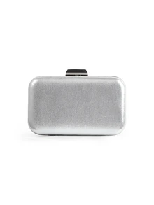 Rylithe 1pc Elegant Shiny Silver Sequin Crystal Decorated Clutch Bag, Luxury Fashion Shoulder Bag, Suitable For Evening Party, Wedding - Silver - View 4