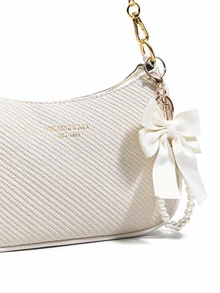 Trivaya New Fashion Classic Women's Shoulder Bag, Made Of Multi-Functional Waterproof PU Material - Beige - View 5