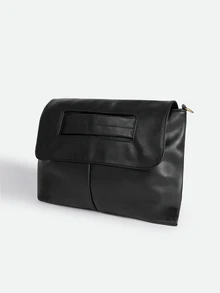CHICVUE 1pc Women's Fashion Vintage Crossbody Bag. Urban Fashion - Black - View 2