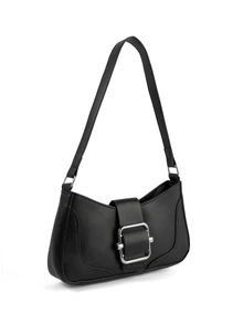 Rollcall Retro Armpit Shoulder Bag, Bag For Daily Use, With Wallet And Phone Pouch, Lightweight And Essential For Travel - Black - View 2