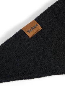 Okurime. 1pc Women Casual Lightweight Korean Style Multipurpose Wool Blend Triangle Scarf, Warm Neck Warmer, Solid Color Beach, Holiday - Multicolor - View 3