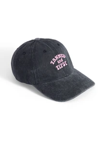 Okurime. 1pc Women's "TANNED AND TIPSY" Embroidered Soft Top Baseball Cap, Adjustable Brim - A - View 3