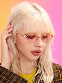 Trivaya Women's Sunglasses Suitable For Daily Wear - Gradient Powder - View 3
