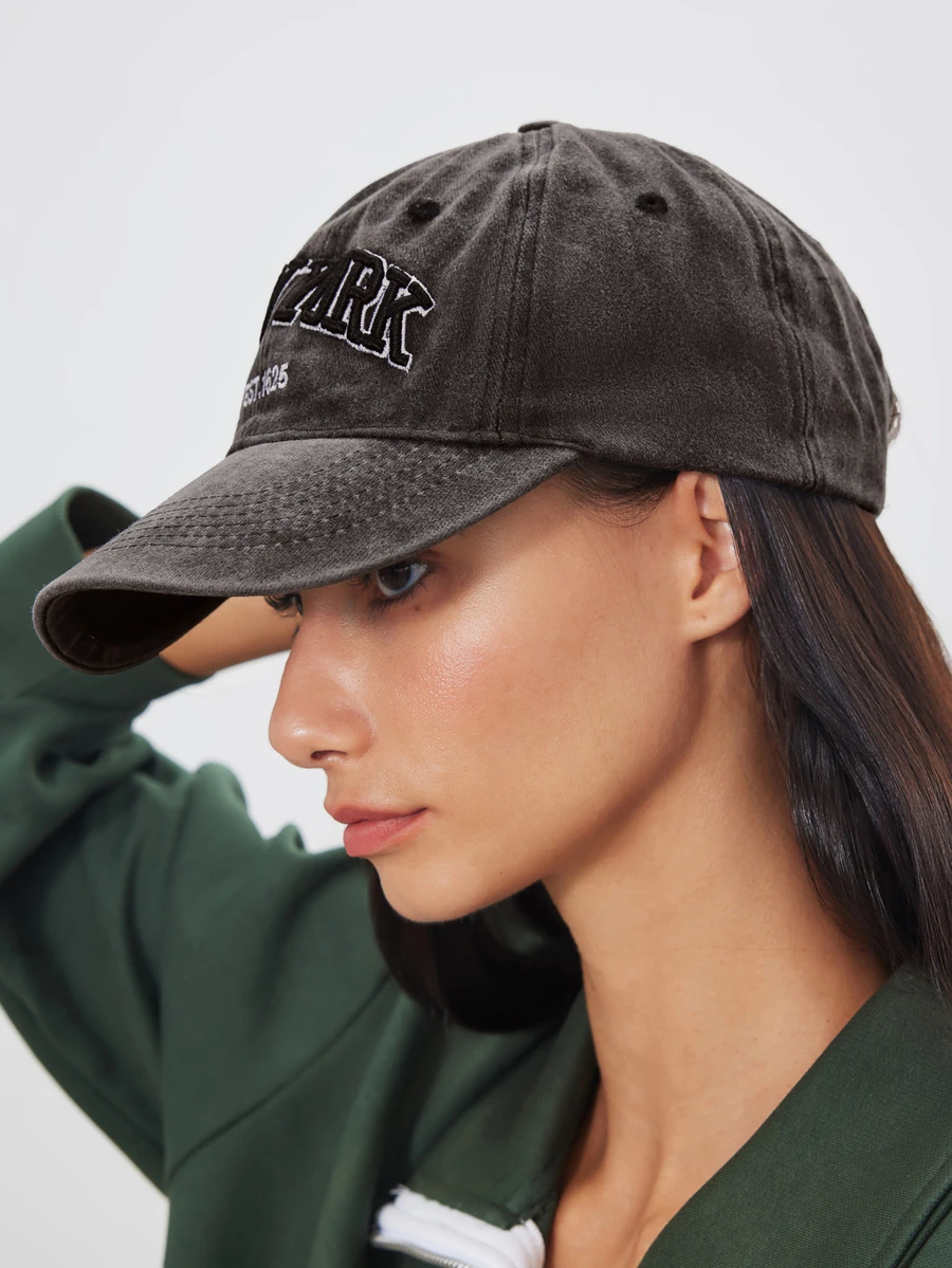 Avansion 1pc Unisex Embroidered NEW YORK Washed Baseball Cap Outdoor Adjustable Sunscreen Casual Visor Hat - Black - View 1