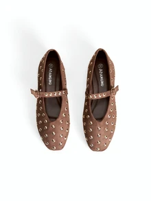 Avansion ADAMUMU Plus Size New Women's High-End Fashion Comfortable Loafers, Lightweight Suitable For Spring, Summer - Mocha Brown - View 2