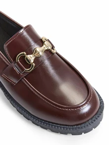 Trivaya Eid Al-Adha Music Festival Party Spring/Summer Fashionable Black Versatile Round Toe Thick Bottom Chain Design Wedge Sandals For Women - Brown - View 4