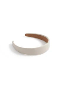 Okurime. 1pc Women's White Fashion Versatile Headband, Suitable For Daily Outings, Bathing, Face Washing And Matching Clothes - White - View 2