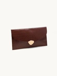 Farahzel 2026 Spring New Minimalist Fashionable Women's Casual Commute Solid Color Korean Style High-Quality Handbag - Coffee - View 4