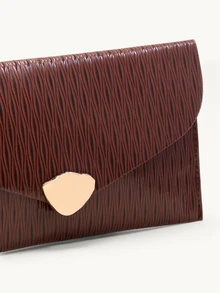 Farahzel 2026 Spring New Minimalist Fashionable Women's Casual Commute Solid Color Korean Style High-Quality Handbag - Coffee - View 5