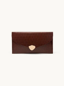 Farahzel 2026 Spring New Minimalist Fashionable Women's Casual Commute Solid Color Korean Style High-Quality Handbag - Coffee - View 2