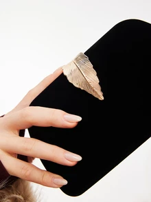 TuEzra A Small Handbag Suitable For European And American Luxury Socialite Evening Parties - Black - View 6