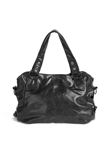Rollcall Women's Bohemian Style Large Capacity Tote Bag, Adjustable And Detachable Shoulder Strap - Black - View 4