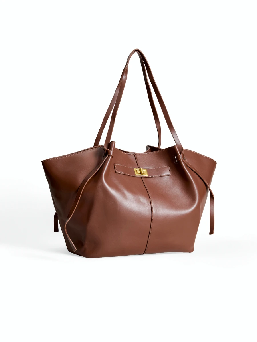 Avansion Tas Selempang Wanita, Kapasitas Besar, Ringan, Tahan Lama, Cocok untuk Kerja, Perjalanan, Bisnis, Pesta, Sehari-hari, dan Hadiah. - Coffee Brown - View 1