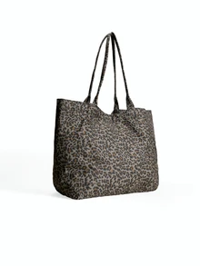 Avansion Fashionable Large-Capacity Tote Bag For Women  Suitable For School, Campus, Library, Shopping, Travel, - Black - View 2