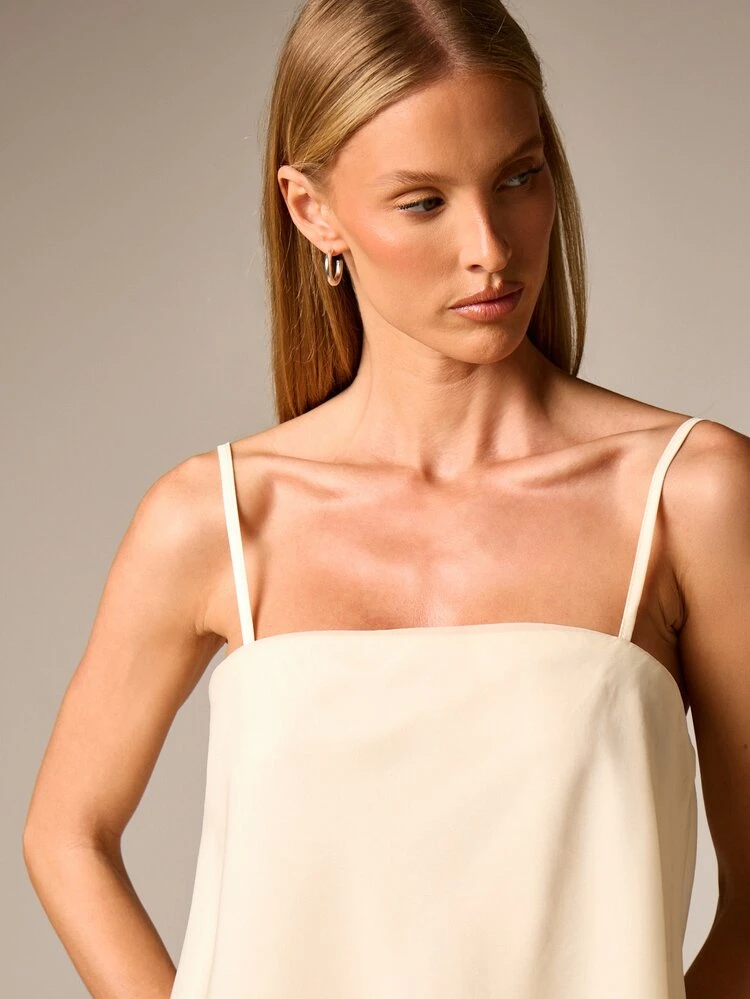 Layered Chiffon Cami Top