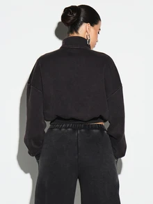 KIZN 女士卫衣 - 藍色 - 查看 2