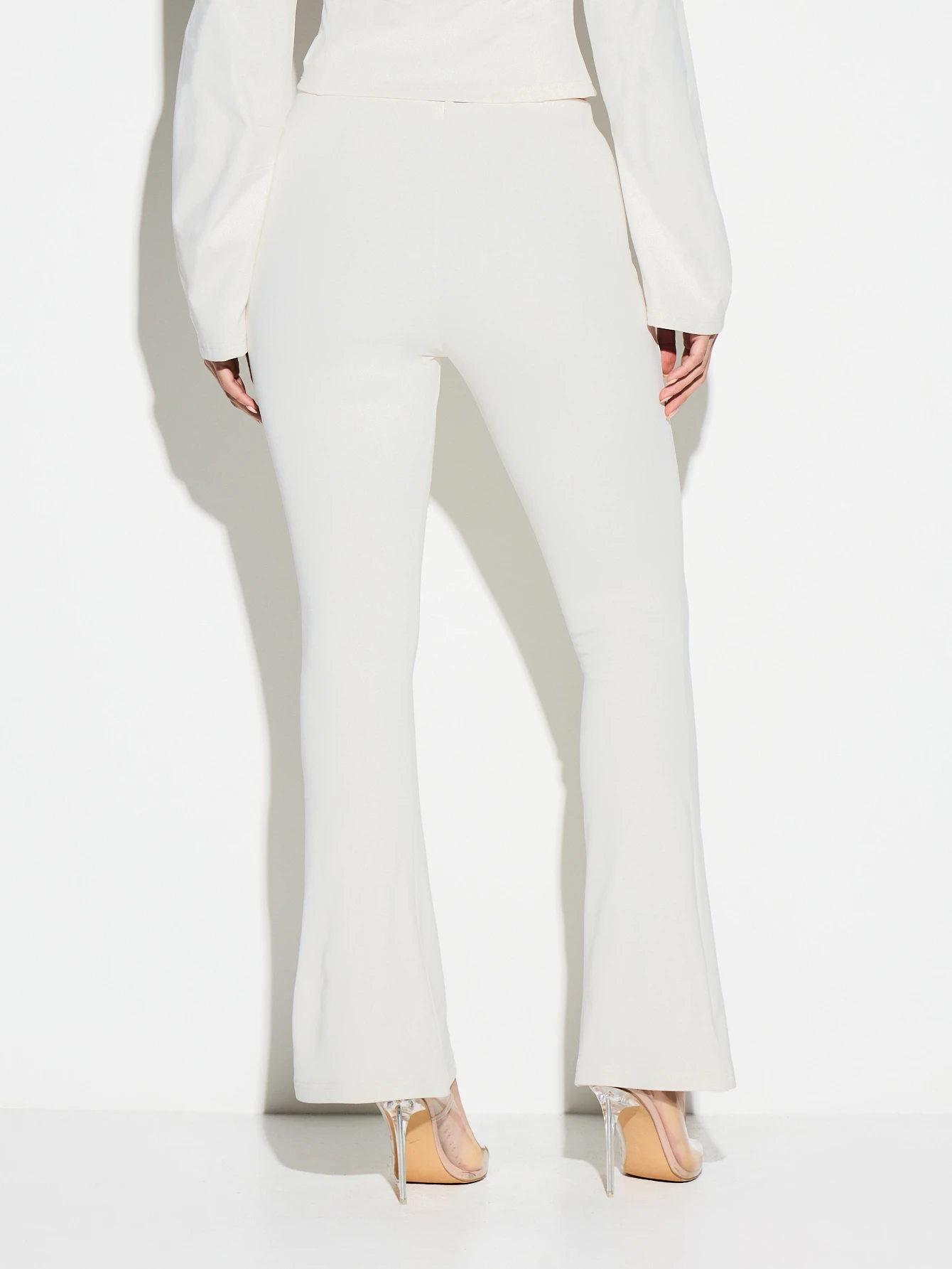 KIZN Fleece Lined Flared Trousers