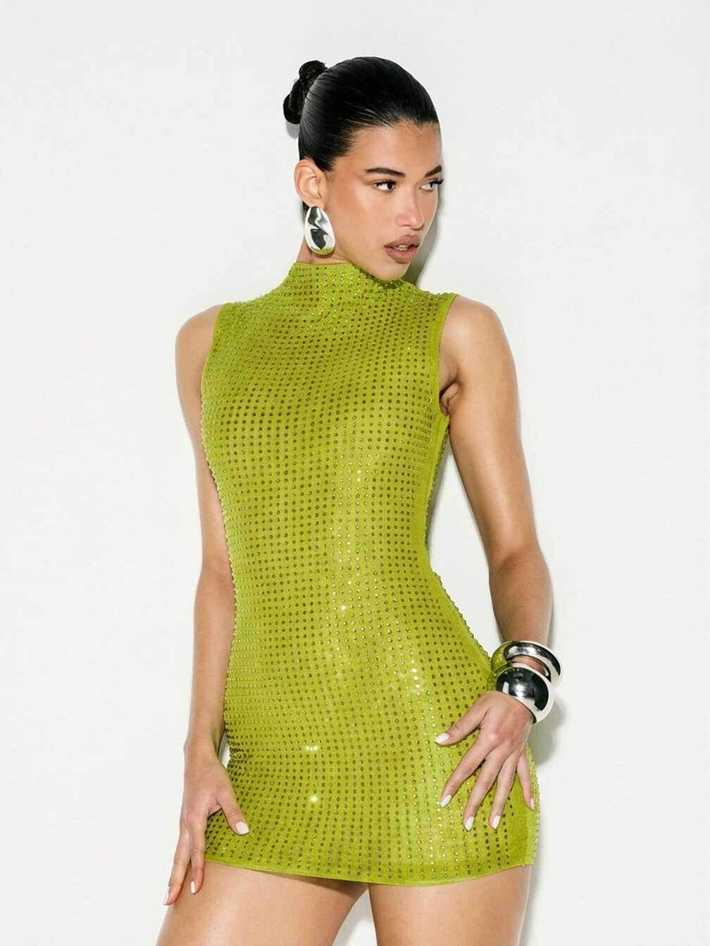 green snake print dress Minerva applied using traditional Disney Xpluswear Color:LILAC