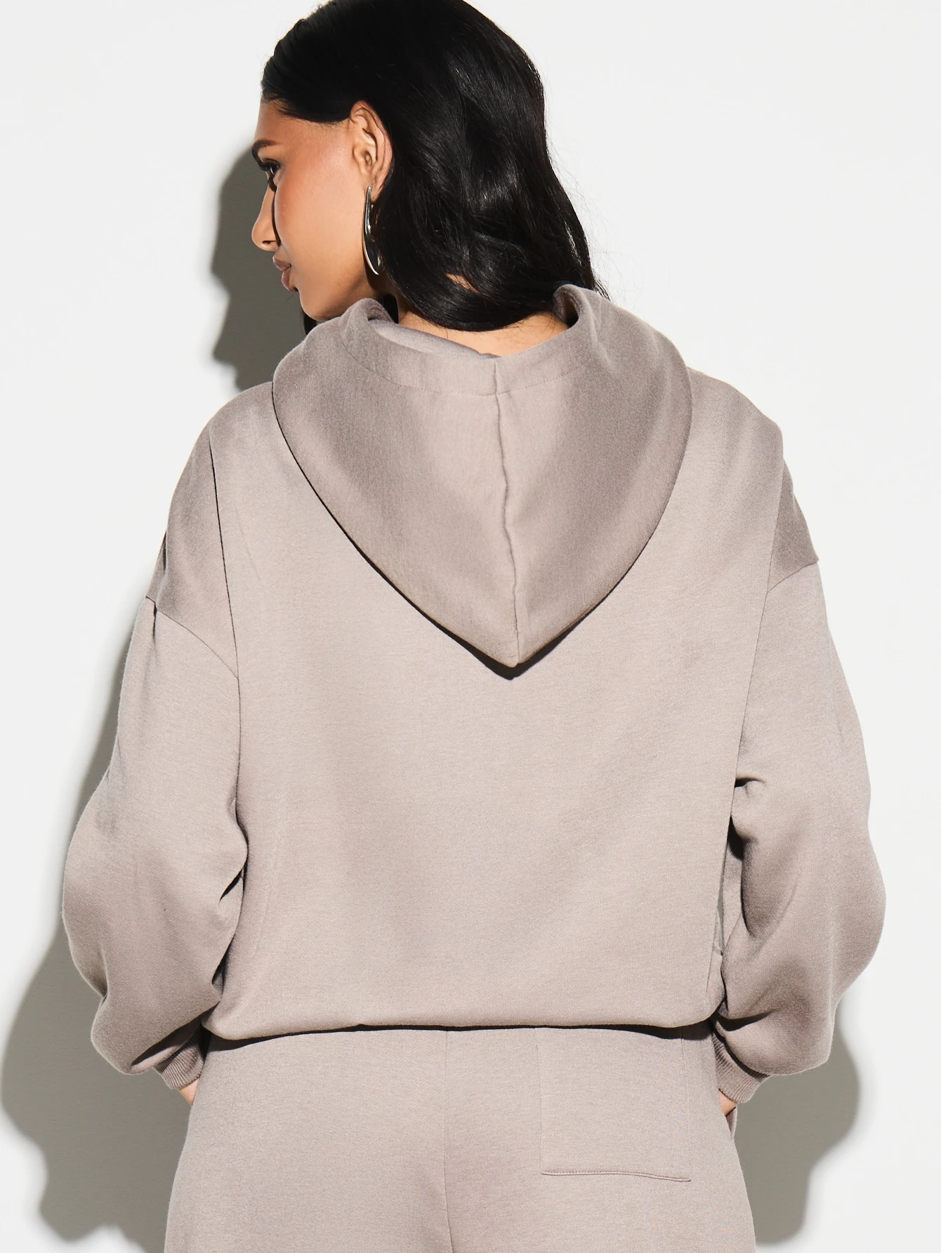 KIZN Oversized Hooded Sweatshirt With Centre Pocket