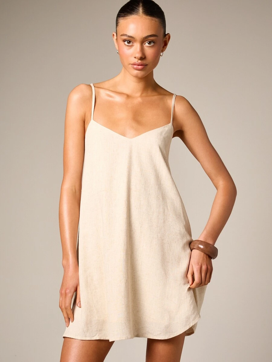 what is formal casual dress code Women's Summer Casual Short Sleeve Crewneck Swing Dress main image 1