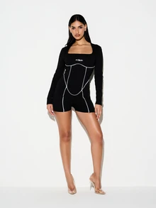 KIZN Women Sports Jumpsuits - Multicolor - View 3