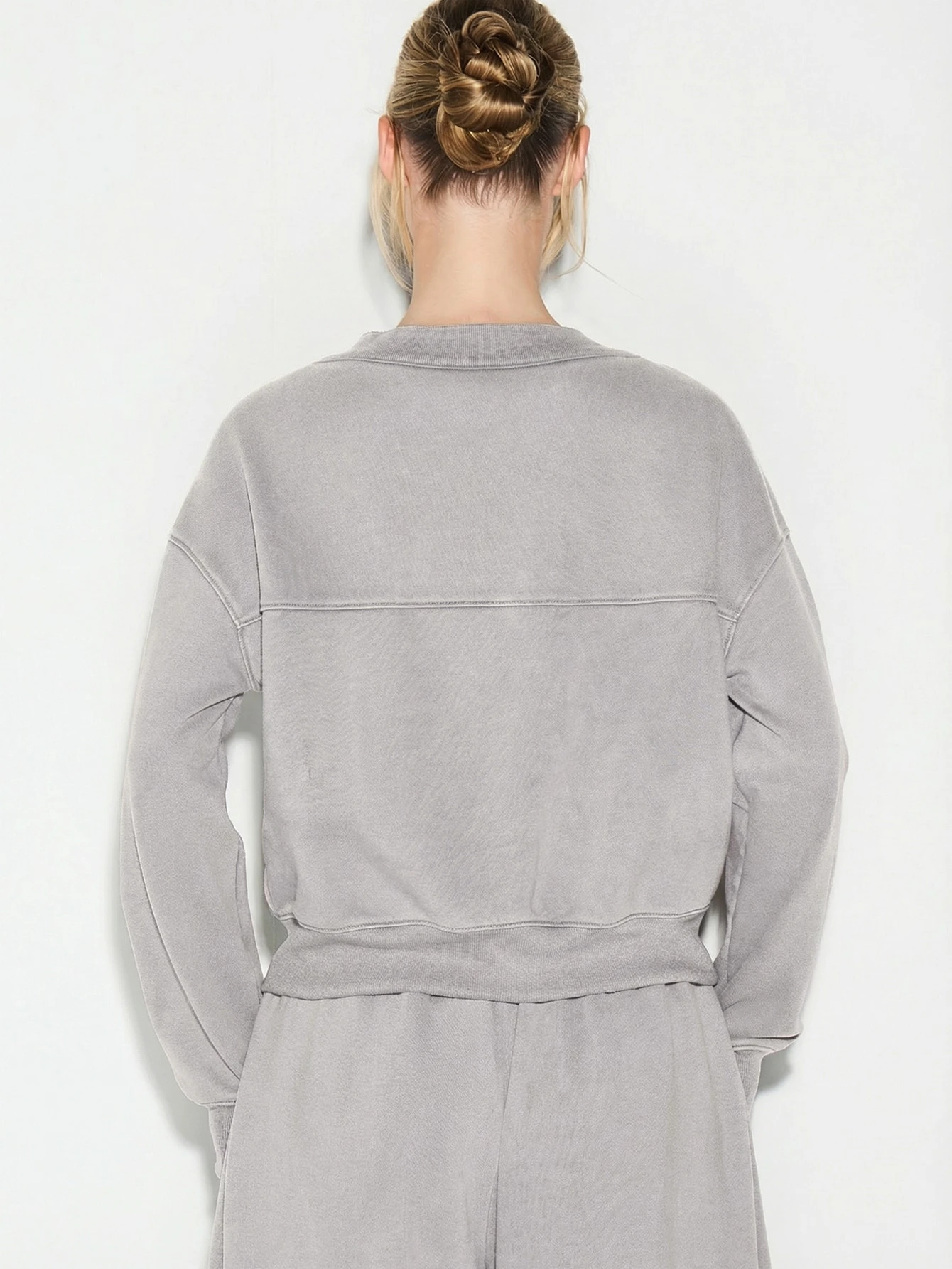 KIZN Strickjacke mit Knopfleiste und Metalllaschen