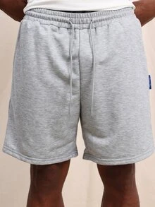 SUMWON Oversized Logo Print T-Shirt And Casual Shorts Two Piece Co-Ord Set Summer Streetwear Collection - White - View 7
