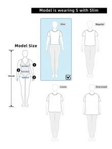 SUMWON WOMEN Off Shoulder Slouchy Graphic Tee With Star Print And Ruched Drawstring Details For Casual Street Style - White - View 9