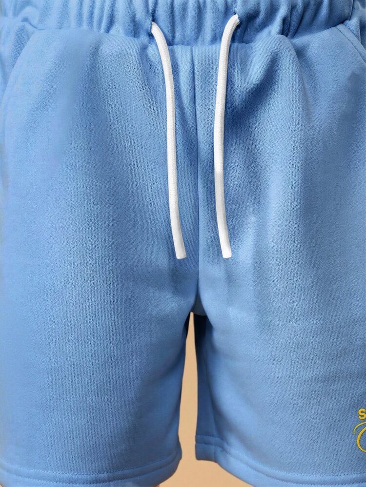 Boys Polo Shorts Co-Ord Set Summer Newport Club Matching Top Bottom Outfit Tween Casual Streetwear
