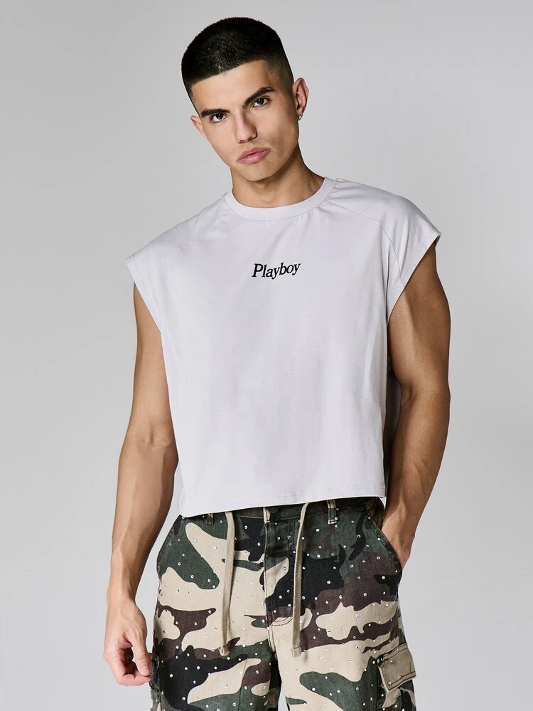 PLAYBOY X SUMWON Bunny Logo Sleeveless Tank Top