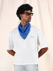 SUMWON 男士T恤 - 白色 - 查看 2