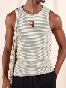 SUMWON 男士背心 - 杏色 - 查看 4