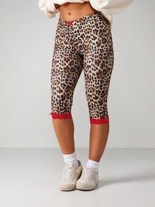 Missguided x Playboy Quần legging nữ - Đỏ - Xem 2