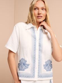 Blusas y camisas para mujer - Blanco - Ver 1