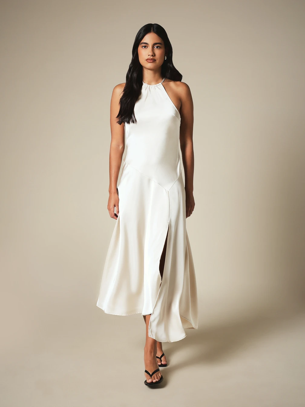 maxi white dress summer Classic Summers Strappy Tiered - Color:Ashland while the unique square La Femme - 28294 Style_MIDI
