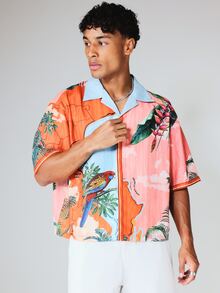 SUMWON Men Shirts - Orange - View 4