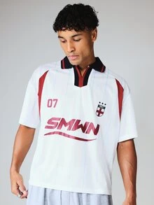 SUMWON Áo Polo Nam - trắng - Xem 4