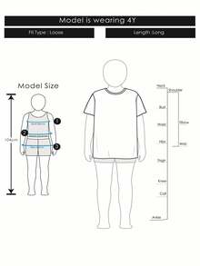 SUMWON Future Icon Number 02 Graphic Print Crew Neck Short Sleeve Tee For Young Girls - Pink - View 5