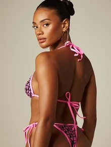 Missguided x Playboy 女士比基尼套装 - 彩色 - 查看 3
