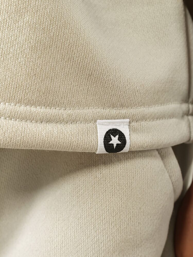 Ensemble coordonné de Sweat-shirt-shirt à manches courtes surdimensionné avec motif joyeux et shorts assortis pour tout-petits