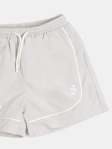 SUMWON Gothic S Logo Crew Neck Short Sleeve Tee And Shorts Co-Ord Set For Tweens Summer Casual Outfit - Dusty Pink - View 7