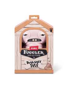 ZURU Fuggler Butt-Ugly Pets 毛絨玩具 (Squidge - 無毛鼠) 9英吋填充動物 獨特禮物 - Squidge - Hairless Rat - 查看 3