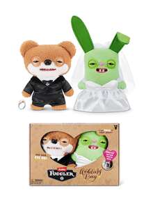 ZURU Fuggler Wedding Fuggs Plush S1 Plush Toys 9-Inch Pack Of 2 Collectible Plush Unique Gift - Wedding day - View 5